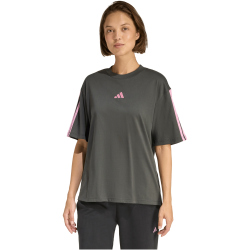 adidas Essentials 3-Streifen Boyfriend T-Shirt Damen