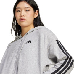 adidas Essentials 3-Streifen French Terry Sweatjacke Damen