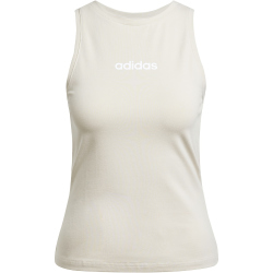 adidas Essentials Linear Slim Baumwoll Tanktop Damen
