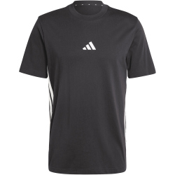 adidas Essentials 3-Streifen Single Jersey T-Shirt Herren