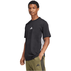 adidas Essentials 3-Streifen Single Jersey T-Shirt Herren