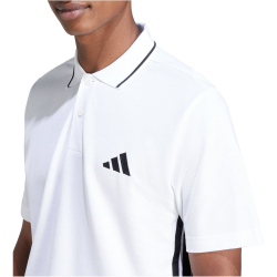 adidas Essentials 3-Streifen Piqué Poloshirt Herren