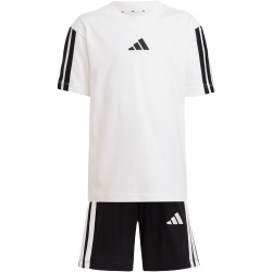 adidas Essentials 3-Streifen T-Shirt + Shorts Set Kinder