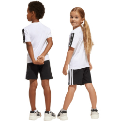 adidas Essentials 3-Streifen T-Shirt + Shorts Set Kinder