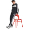 adidas Seasonal Essentials Tiberio 3-Streifen Fleece Jogginganzug Kinder