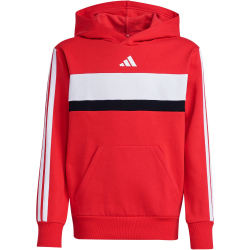 adidas Seasonal Essentials Tiberio 3-Streifen Hoodie Kinder