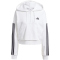 adidas Essentials 3-Streifen French Terry 1/4-Zip Hoodie Damen