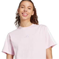 adidas Essentials 3-Streifen Baumwoll T-Shirt Damen