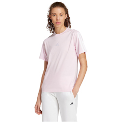adidas Essentials 3-Streifen Baumwoll T-Shirt Damen