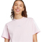 adidas Essentials 3-Streifen Baumwoll T-Shirt Damen