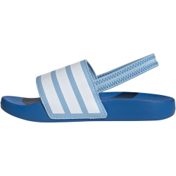 adidas Adilette Estrap Badelatschen Kinder JR5332 - clear sky/cloud white/bright royal 32