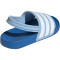 adidas Adilette Estrap Badelatschen Kinder JR5332 - clear sky/cloud white/bright royal 32