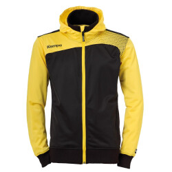 Kempa Emotion Kapuzenjacke schwarz XXS (128)