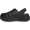 adidas Adilette Platform Clogs Damen JP9577 - core black/core black/core black 37