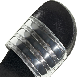 adidas Adilette Shower Badelatschen JQ9282 - core black/silver met/silver met 37
