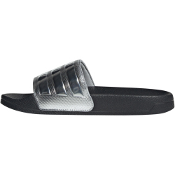 adidas Adilette Shower Badelatschen JQ9282 - core black/silver met/silver met 42