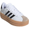 adidas VL Court Bold Sneaker Kinder JP5074 - cloud white/core black/wonder beige 35.5
