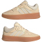 adidas Court 24 Sneaker Damen JP5376 - crystal sand/alumina/cyber met 38
