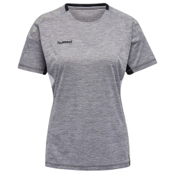 hummel Tech Move Trikot Damen kurzarm grey melange S