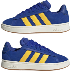adidas Grand Court Alpha 00s Tennisschuhe Herren JI1714 - semi lucid blue/utility yellow/off white 42 2/3