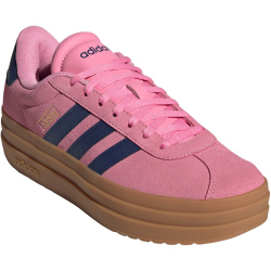 adidas VL Court Bold Plateau Sneaker Damen JI1789 - bliss pink/dark blue/gold met 38 2/3