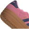 adidas VL Court Bold Plateau Sneaker Damen JI1789 - bliss pink/dark blue/gold met 41 1/3