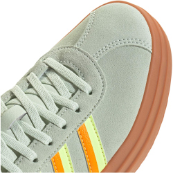 adidas VL Court Bold Plateau Sneaker Damen JI1787 - linen green/crew orange/hi-res yellow 42