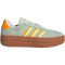 adidas VL Court Bold Plateau Sneaker Damen JI1787 - linen green/crew orange/hi-res yellow 42