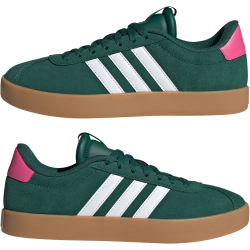 adidas VL Court 3.0 Sneaker Damen JP7538 - collegiate green/cloud white/pulse magenta 36 2/3