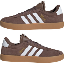 adidas VL Court 3.0 Sneaker Herren JP7536 - earth strata/cloud white/gold met 43 1/3
