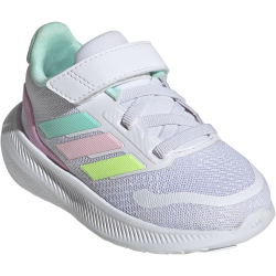adidas Runfalcon 5 Sneaker Kinder JP5158 - cloud white/clear mint/clear pink 27