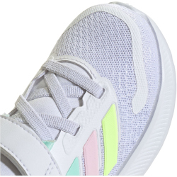 adidas Runfalcon 5 Sneaker Kinder JP5158 - cloud white/clear mint/clear pink 27
