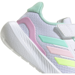 adidas Runfalcon 5 Sneaker Kinder JP5158 - cloud white/clear mint/clear pink 27
