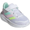adidas Runfalcon 5 Sneaker Kinder JP5158 - cloud white/clear mint/clear pink 27