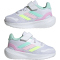 adidas Runfalcon 5 Sneaker Kinder JP5158 - cloud white/clear mint/clear pink 27