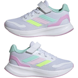 adidas Runfalcon 5 Sneaker Kinder JP5153 - cloud white/clear mint/clear pink 28.5
