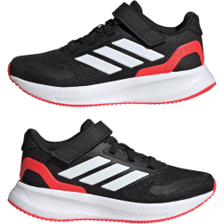adidas Runfalcon 5 Sneaker Kinder JP5150 - core black/cloud white/lucid red 32