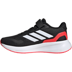 adidas Runfalcon 5 Sneaker Kinder JP5150 - core black/cloud white/lucid red 34