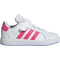 adidas Grand Court 2.0 Sneaker Kinder JI0975 - cloud white/pulse magenta/glow blue 33