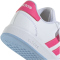 adidas Grand Court 2.0 Sneaker Kinder JI0975 - cloud white/pulse magenta/glow blue 33