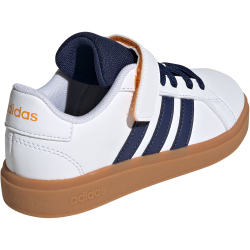 adidas Grand Court 2.0 Sneaker Kinder JI0973 - cloud white/dark blue/gum10 30