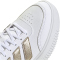 adidas Courtblock Sneaker Damen JI2203 - cloud white/cyber met/orbit grey 36