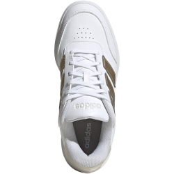 adidas Courtblock Sneaker Damen JI2203 - cloud white/cyber met/orbit grey 36 2/3