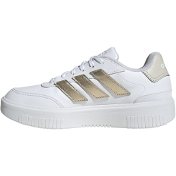 adidas Courtblock Sneaker Damen JI2203 - cloud white/cyber met/orbit grey 36 2/3
