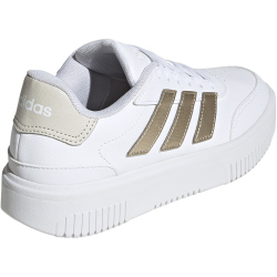 adidas Courtblock Sneaker Damen JI2203 - cloud white/cyber met/orbit grey 36 2/3
