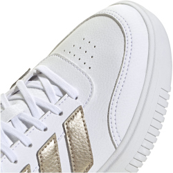 adidas Courtblock Sneaker Damen JI2203 - cloud white/cyber met/orbit grey 36 2/3