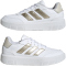 adidas Courtblock Sneaker Damen JI2203 - cloud white/cyber met/orbit grey 36 2/3