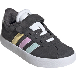 adidas VL Court 3.0 Sneaker Kinder JH6315 - grey six/halo mint/bliss lilac 28.5