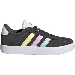 adidas VL Court 3.0 Sneaker Kinder JH8725 - grey six/halo mint/bliss lilac 35.5