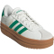 adidas VL Court Bold Plateau Sneaker Damen JQ7832 - core white/court green/gold met 36